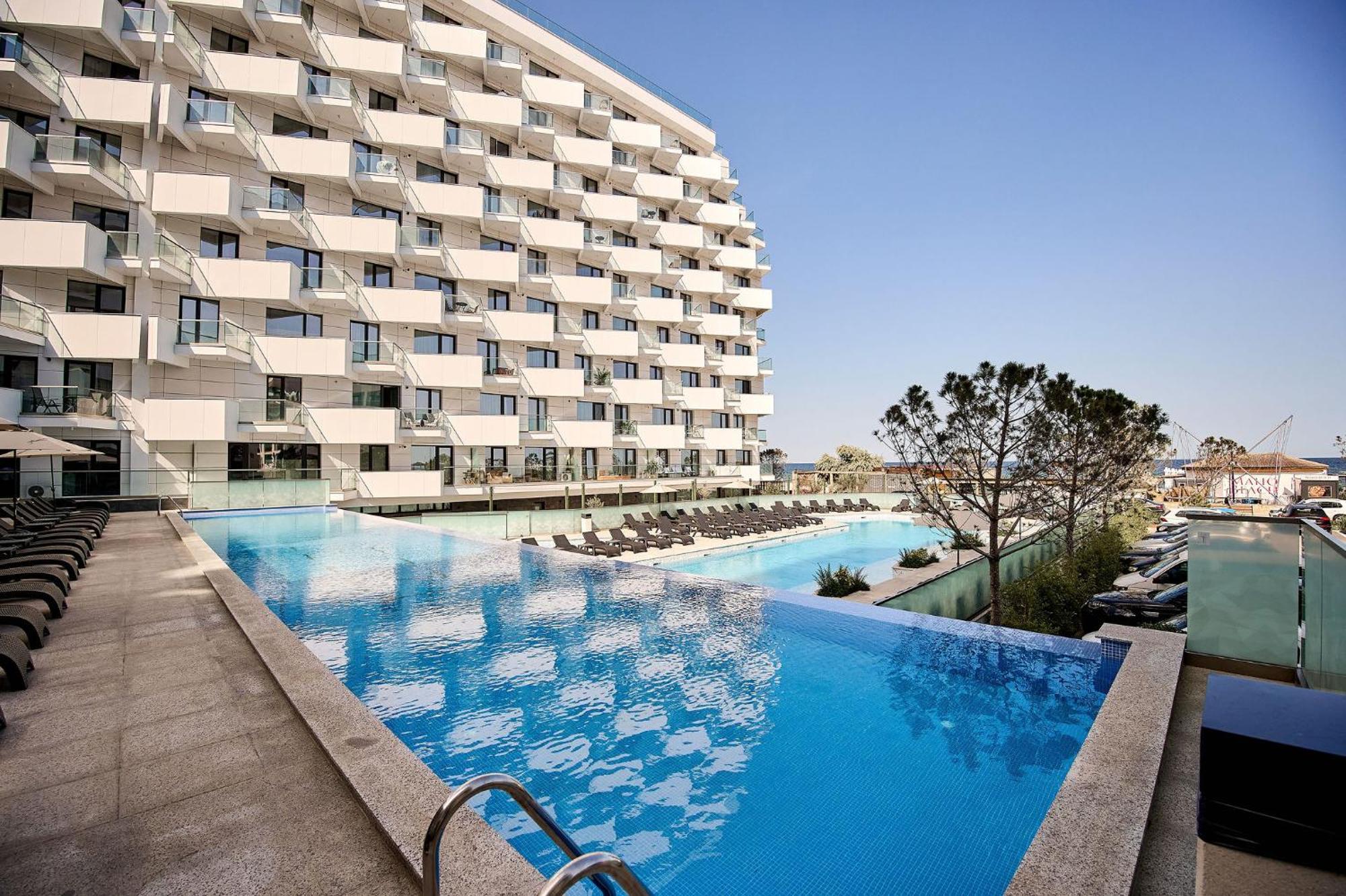 Newvision Apartment In Infinity Beach Resort - Parking Mamaia Esterno foto